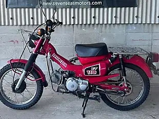 Used 1993 Honda CT110 Red - Interior and Exterior details 7