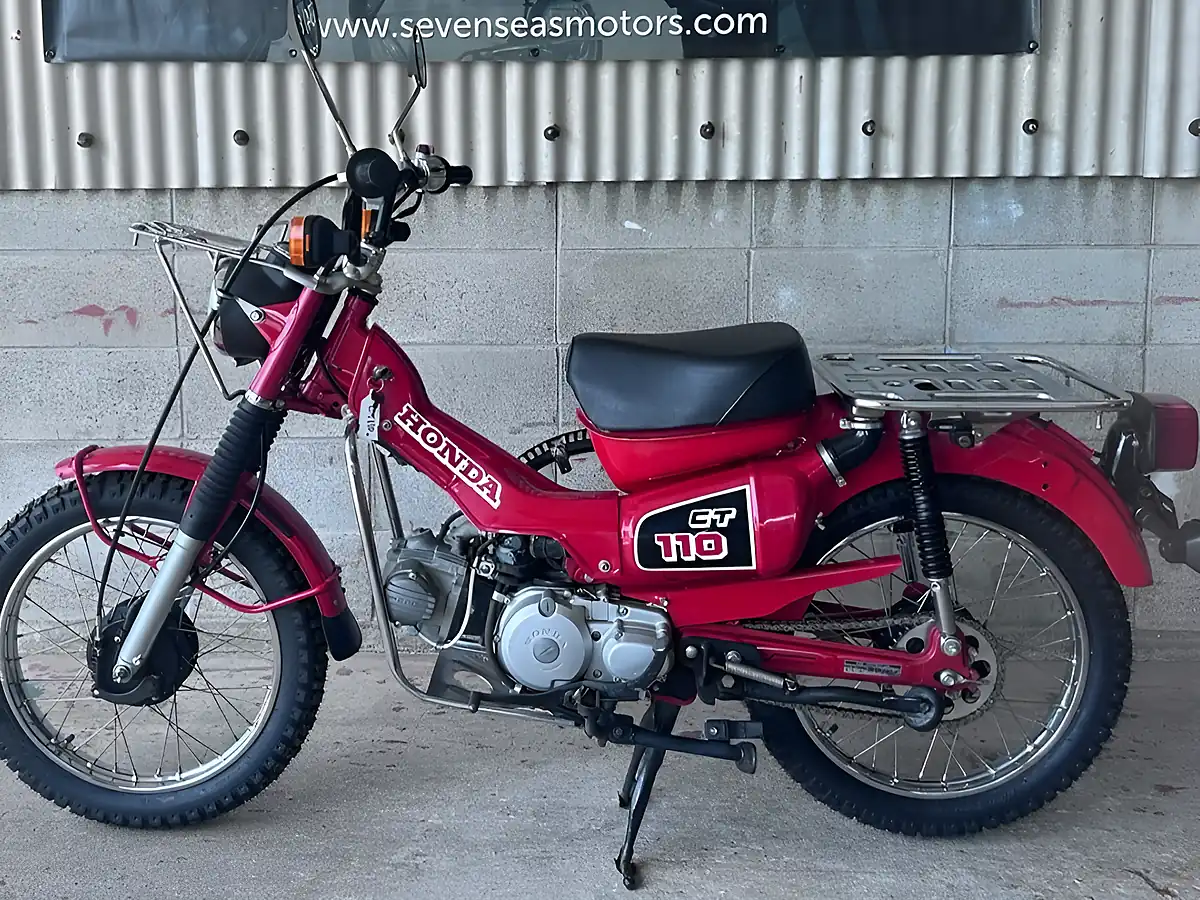 Used 1993 Honda CT110 Red - Interior and Exterior details 7