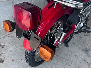 Used 1993 Honda CT110 Red - Interior and Exterior details 9
