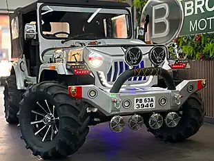 Used 1993 Jeep Jeep Mahindra Jeep [rare Opportunity] Silver - Interior and Exterior details 3
