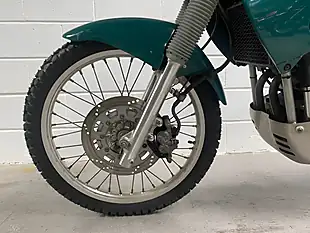 Used 1993 Kawasaki KLE250 Anhelo Green - Interior and Exterior details 13