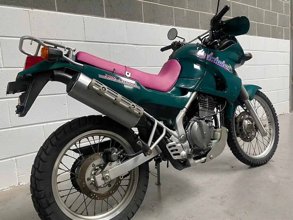 Used 1993 Kawasaki KLE250 Anhelo Green - Interior and Exterior details 5