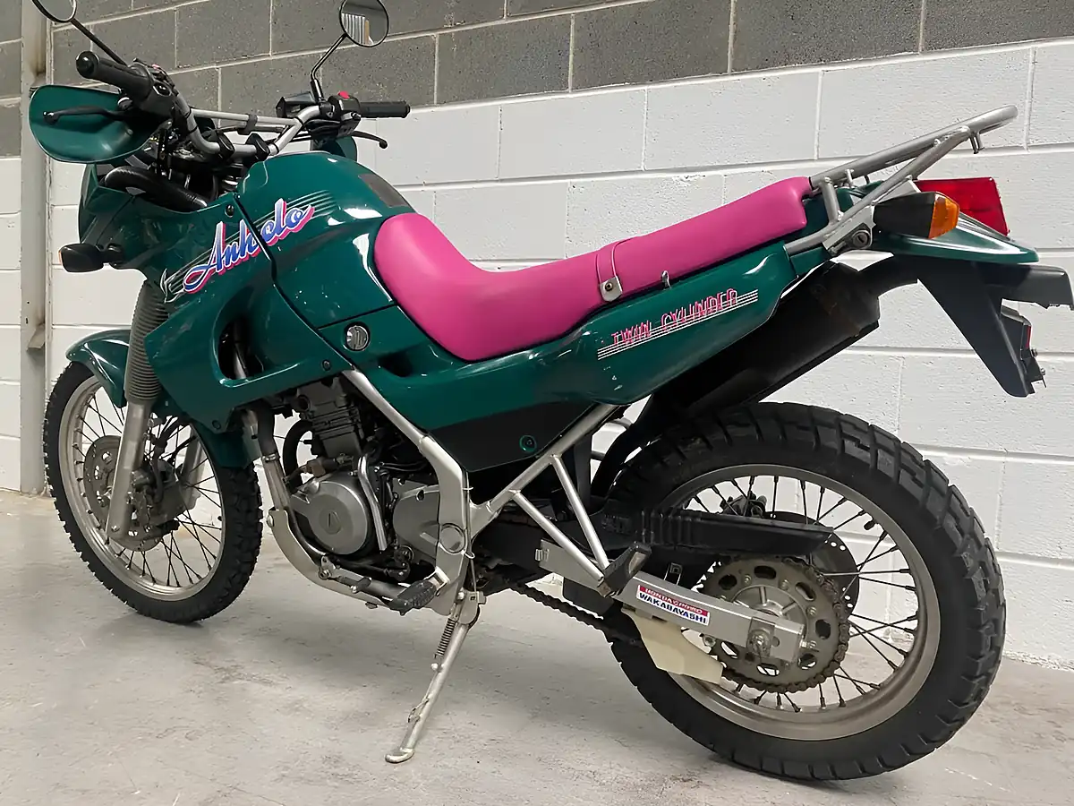 Used 1993 Kawasaki KLE250 Anhelo Green - Interior and Exterior details 7