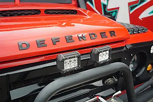 Used 1993 Land Rover Defender 90 Red - Interior and Exterior details 15
