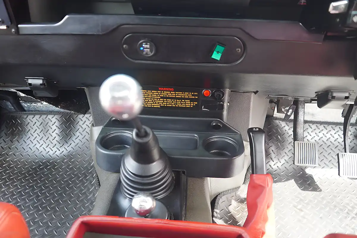 Used 1993 Land Rover Defender 90 Red - Interior and Exterior details 18