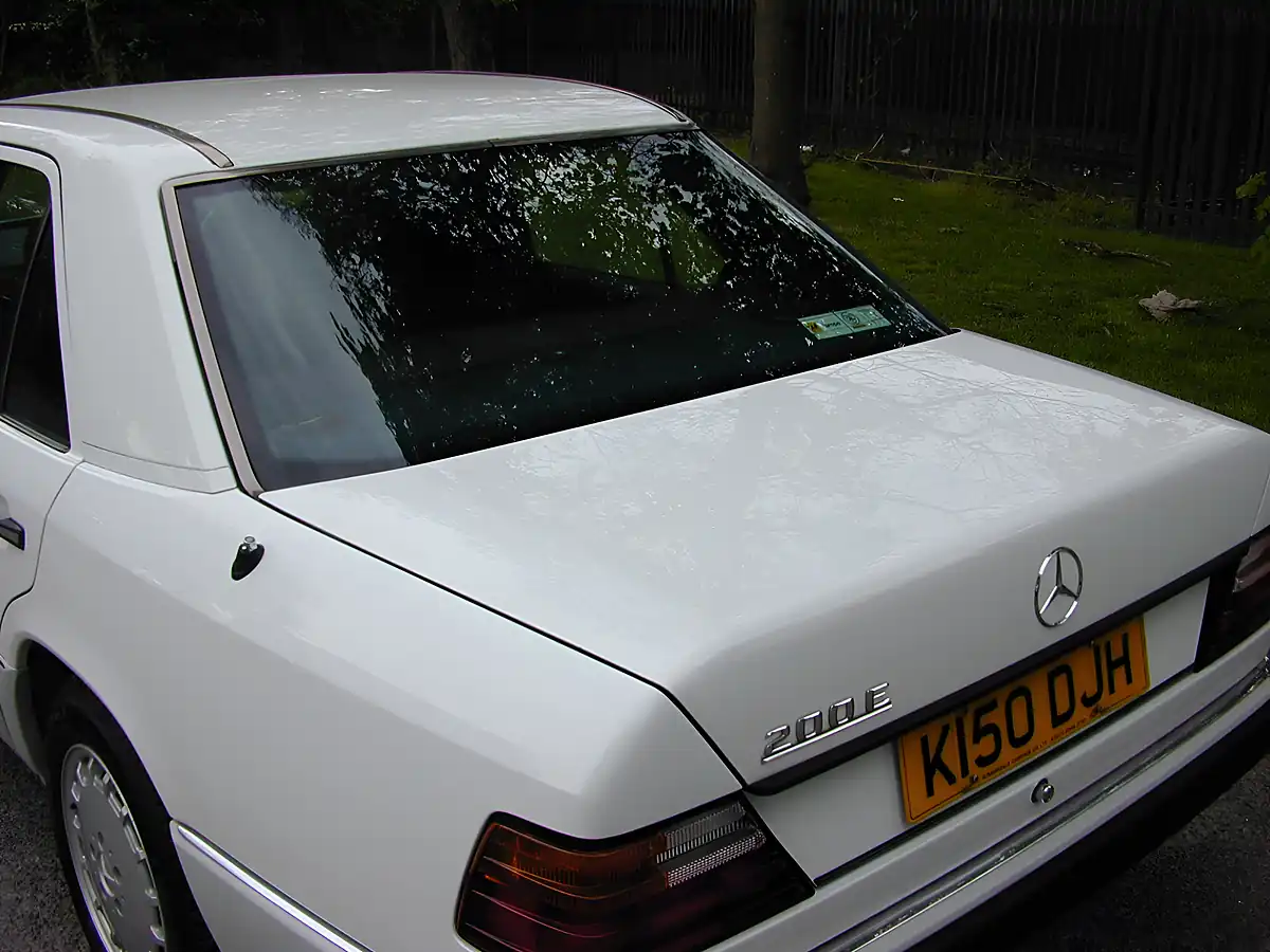 Used 1993 Mercedes-Benz 200 W124 White - Interior and Exterior details 13
