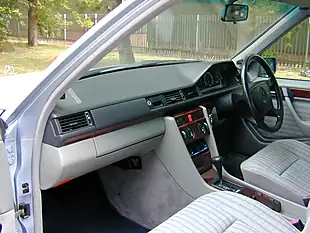 Used 1993 Mercedes-Benz 220 W124 Silver Blue Metallic - Interior and Exterior details 12
