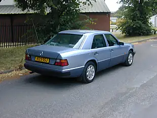 Used 1993 Mercedes-Benz 220 W124 Silver Blue Metallic - Interior and Exterior details 3