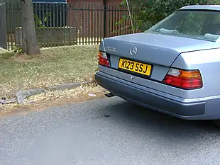 Used 1993 Mercedes-Benz 220 W124 Silver Blue Metallic - Interior and Exterior details 9