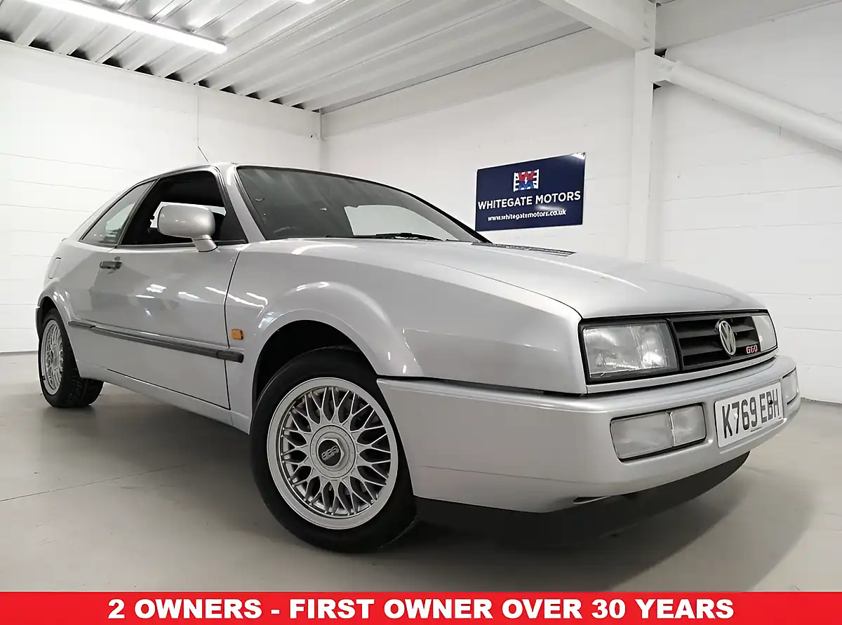 Used 1993 Volkswagen Corrado Silver - Front View