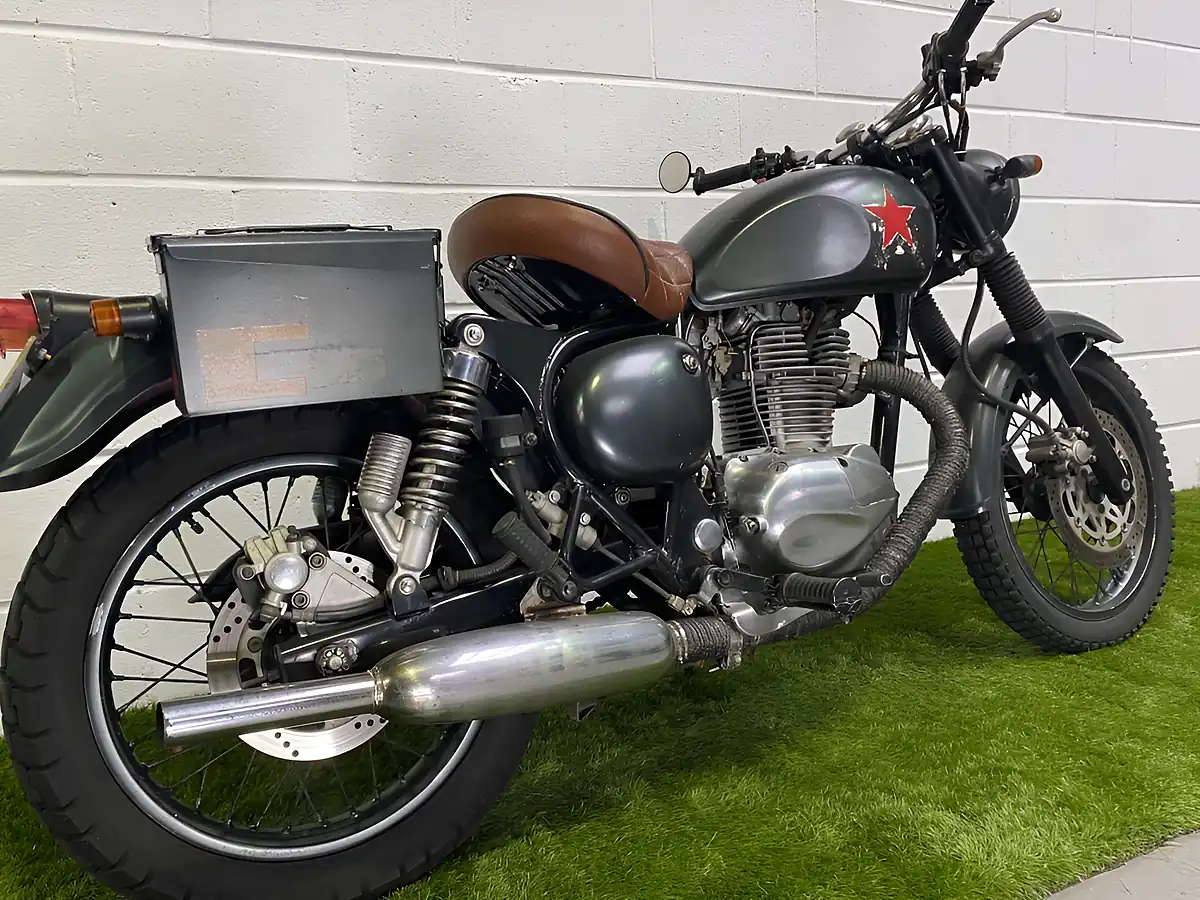 Used 1994 Kawasaki Estrella 250 Grey - Interior and Exterior details 7