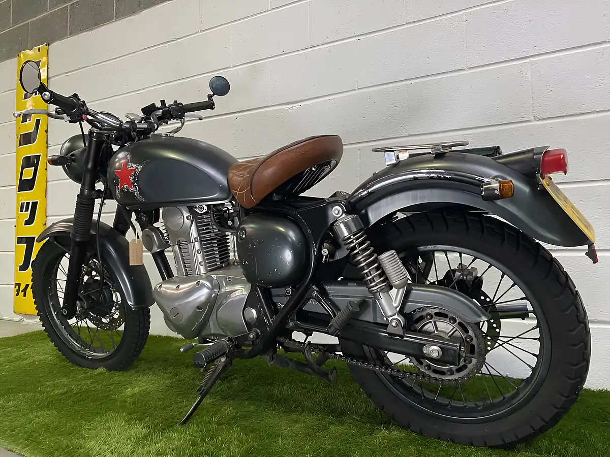 Used 1994 Kawasaki Estrella 250 Grey - Interior and Exterior details 9