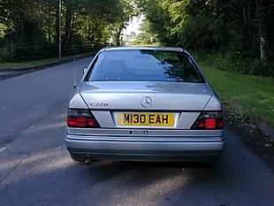 Used 1994 Mercedes-Benz 220 Coupe Silver - Interior and Exterior details 5