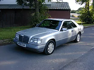 Used 1994 Mercedes-Benz 220 Coupe Silver - Interior and Exterior details 8