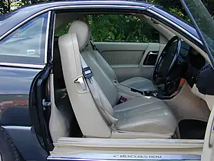 Used 1994 Mercedes-Benz Sl R129 Sports Convertible Black - Interior and Exterior details 16