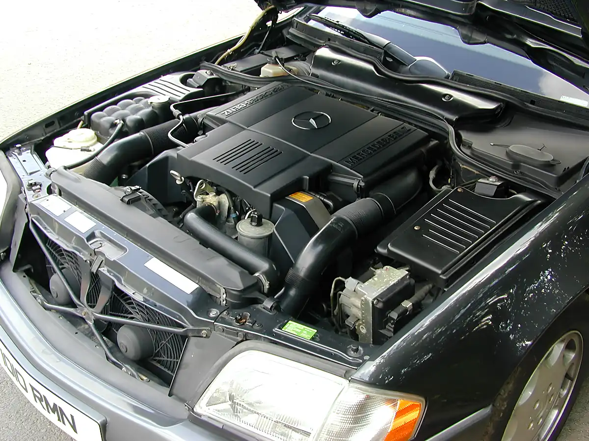 Used 1994 Mercedes-Benz Sl R129 Sports Convertible Black - Interior and Exterior details 19