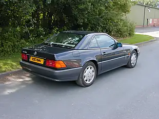 Used 1994 Mercedes-Benz Sl R129 Sports Convertible Black - Interior and Exterior details 3