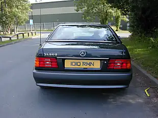 Used 1994 Mercedes-Benz Sl R129 Sports Convertible Black - Interior and Exterior details 5