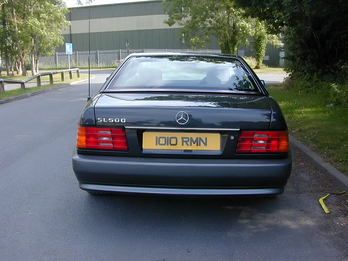 Used 1994 Mercedes-Benz Sl R129 Sports Convertible Black - Interior and Exterior details 5
