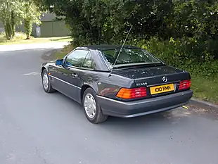 Used 1994 Mercedes-Benz Sl R129 Sports Convertible Black - Interior and Exterior details 6