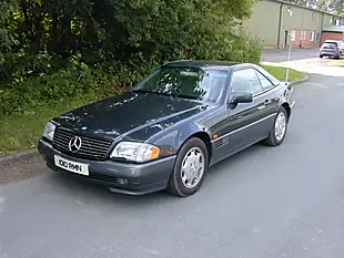 Used 1994 Mercedes-Benz Sl R129 Sports Convertible Black - Interior and Exterior details 8