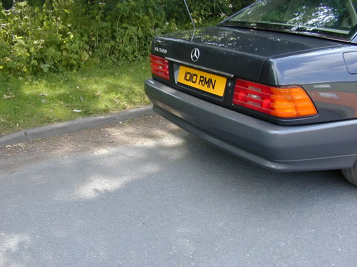 Used 1994 Mercedes-Benz Sl R129 Sports Convertible Black - Interior and Exterior details 9