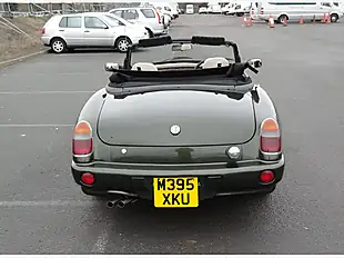 Used 1994 MG RV8 Green - Interior and Exterior details 13