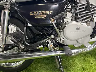 Used 1995 Honda CD125T Benly Black Chrome - Interior and Exterior details 17