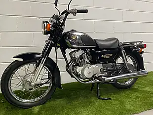 Used 1995 Honda CD125T Benly Black Chrome - Interior and Exterior details 5
