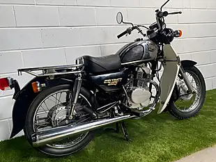 Used 1995 Honda CD125T Benly Black - Interior and Exterior details 7