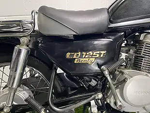 Used 1995 Honda CD125T Benly Black - Interior and Exterior details 17