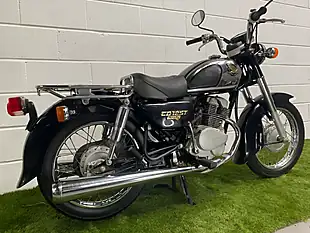 Used 1995 Honda CD125T Benly Black - Interior and Exterior details 7