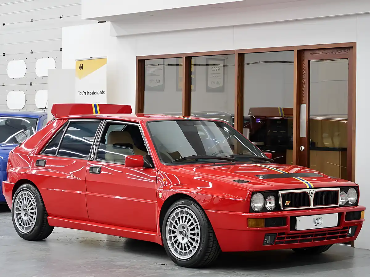 Used 1995 Lancia Delta Integrale Evo 2 Rosso Monza - Front View