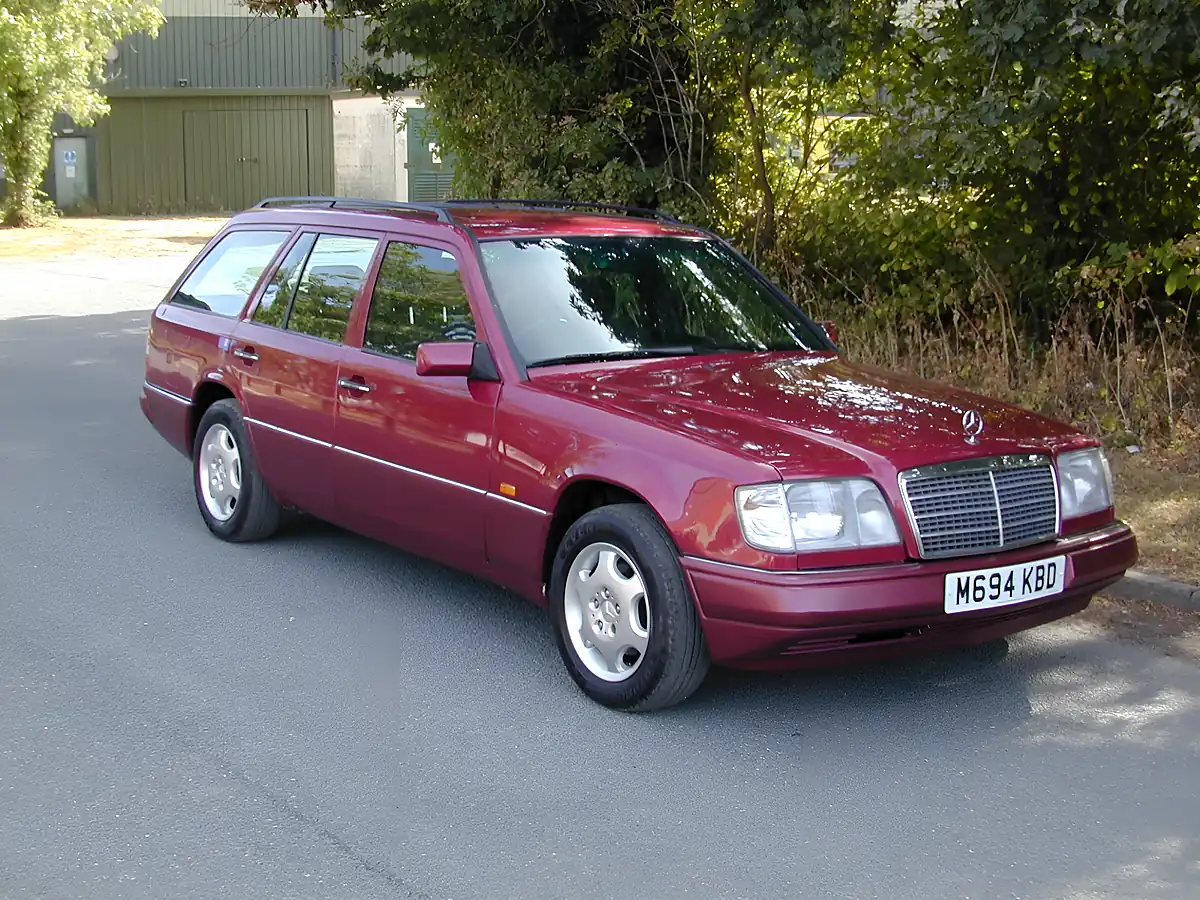 Used 1995 Mercedes-Benz 200 W124 Red - Front View