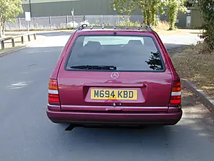 Used 1995 Mercedes-Benz 200 W124 Red - Interior and Exterior details 5