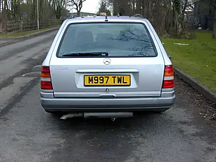 Used 1995 Mercedes-Benz 220 W124 Silver - Interior and Exterior details 5