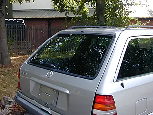 Used 1995 Mercedes-Benz 320 Estate Silver - Interior and Exterior details 8