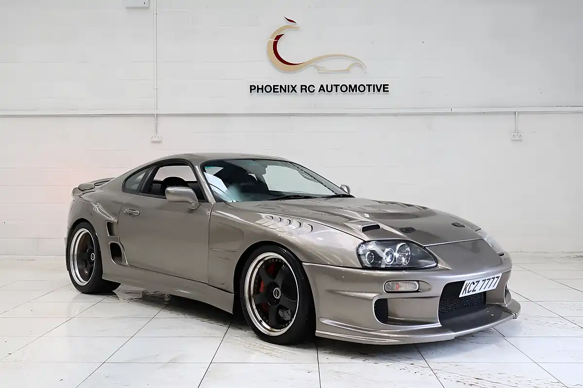 Used 1995 Toyota Supra Coupe Grey - Front View