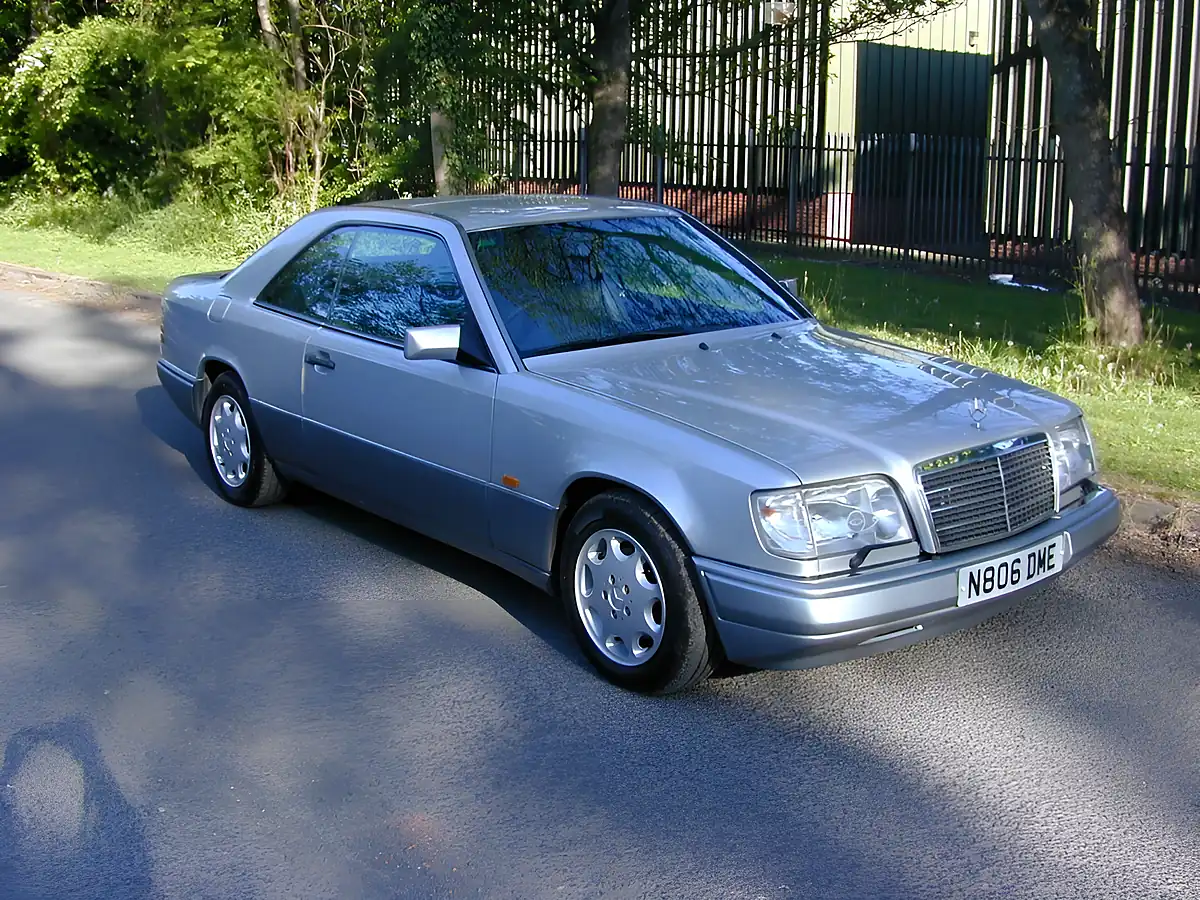 Used 1996 Mercedes-Benz 220 Coupe Silver - Front View