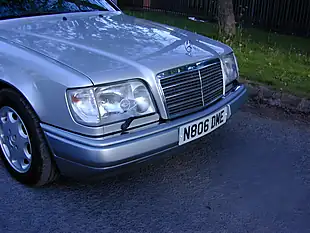 Used 1996 Mercedes-Benz 220 Coupe Silver - Interior and Exterior details 11