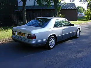 Used 1996 Mercedes-Benz 220 Coupe Silver - Interior and Exterior details 3