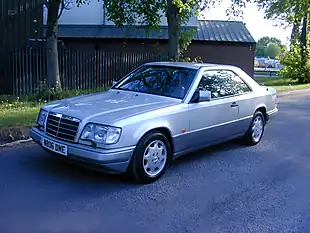 Used 1996 Mercedes-Benz 220 Coupe Silver - Interior and Exterior details 8