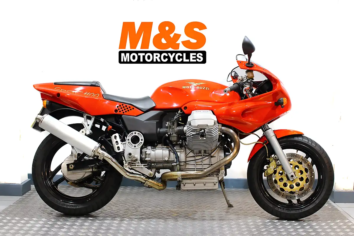 Used 1996 Moto Guzzi 1100 Sport Red - Front View