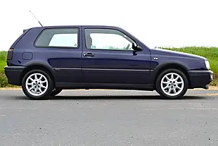 Used 1996 Volkswagen Golf GTI Mk3 3-Door Mystic Blue - Interior and Exterior details 4