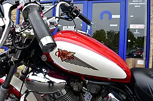 Used 1996 Yamaha XV535 Red - Interior and Exterior details 13