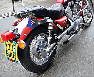 Used 1996 Yamaha XV535 Red - Interior and Exterior details 16