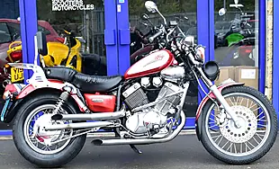 Used 1996 Yamaha XV535 Red - Interior and Exterior details 4