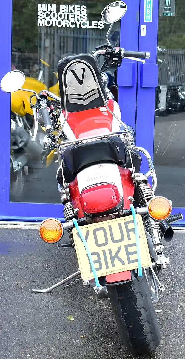Used 1996 Yamaha XV535 Red - Interior and Exterior details 6