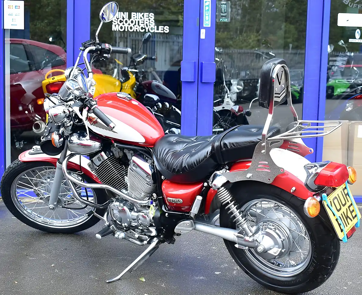 Used 1996 Yamaha XV535 Red - Interior and Exterior details 7