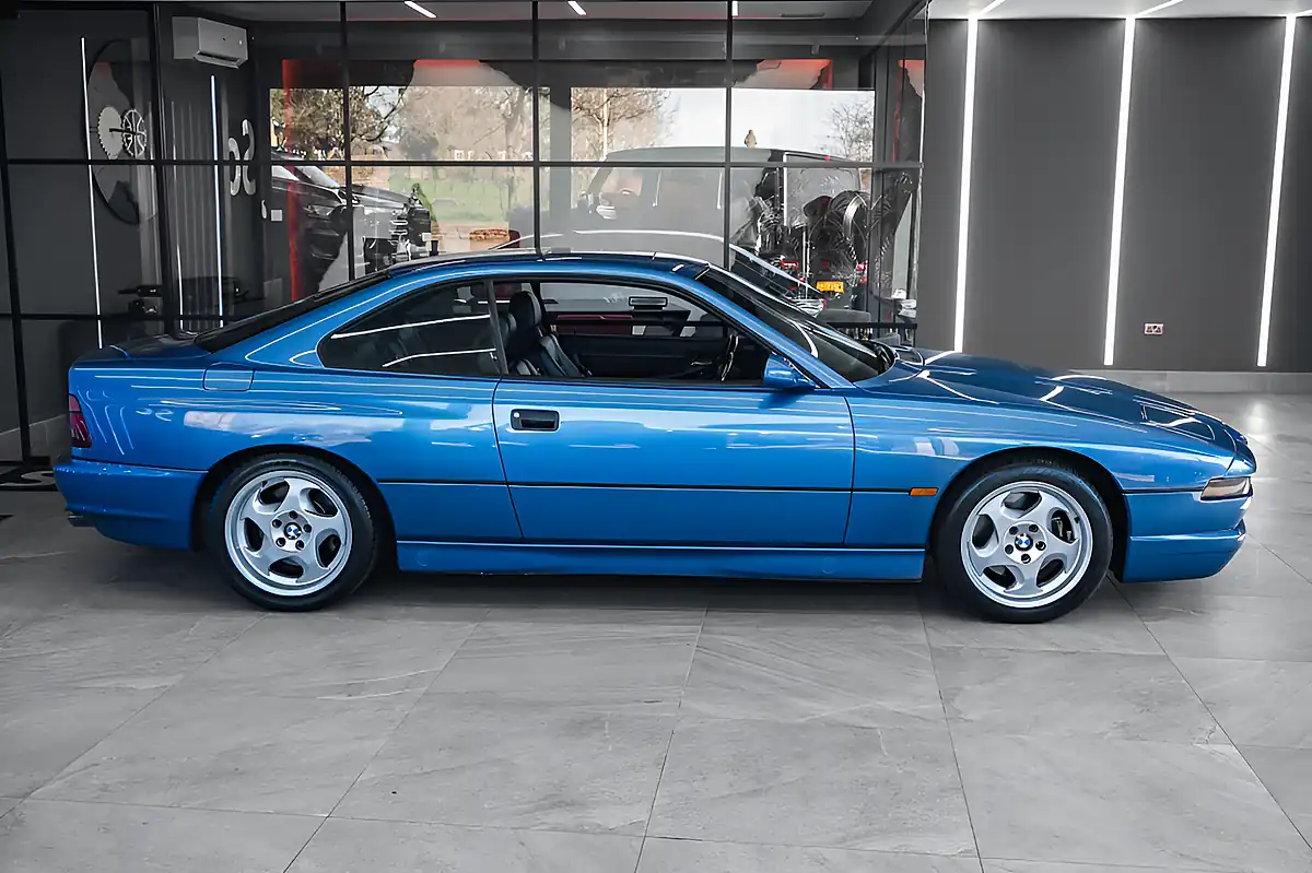 Used 1997 BMW 8 Series Sport Estoril Blue - Interior and Exterior details 3